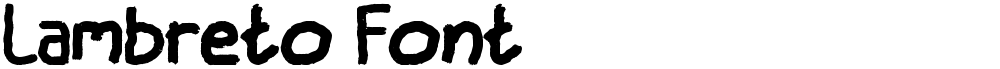Lambreto Font