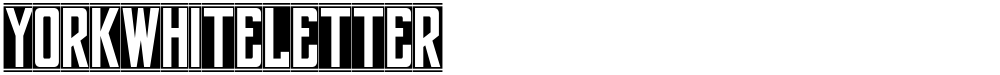 yorkwhiteletter