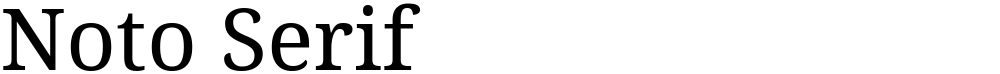 Noto Serif