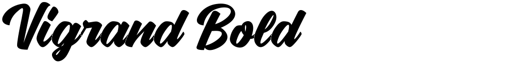 Vigrand Bold