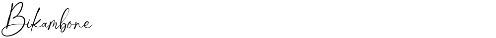 Bikambone