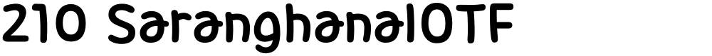 210 SaranghanalOTF