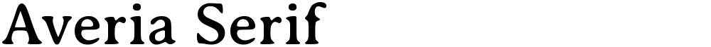 Averia Serif