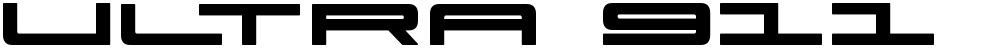 Ultra 911 Bold
