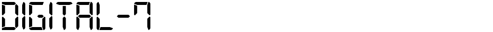 Digital-7