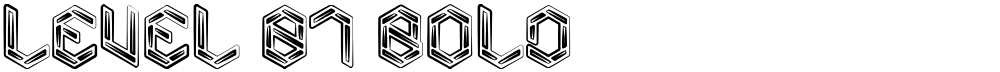 Level 01 Bold