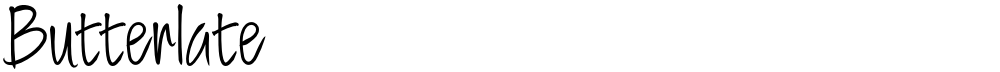 Butterlate