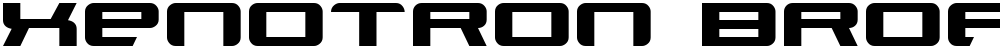 Xenotron Broadstroke