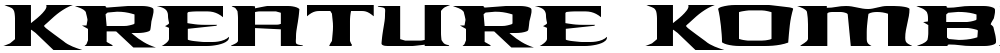 Kreature Kombat Expanded