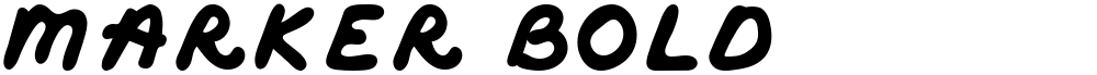 Marker Bold
