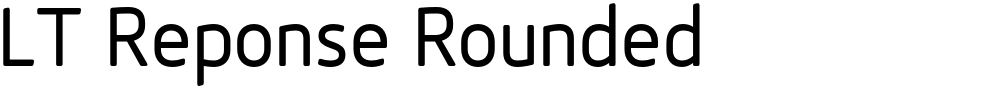 LT Reponse Rounded