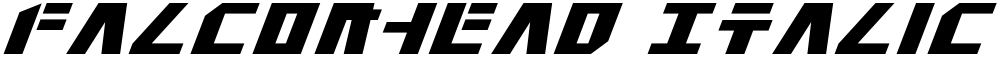 Falconhead Italic
