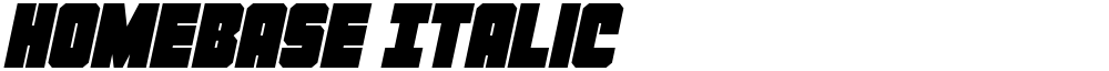 Homebase Italic