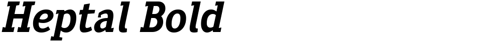 Heptal Bold