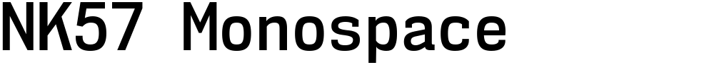 NK57 Monospace