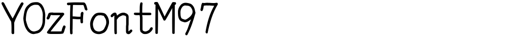 YOzFontM97