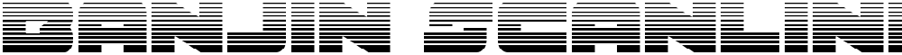 Banjin Scanlines