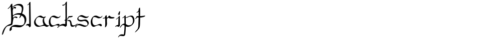 Blackscript