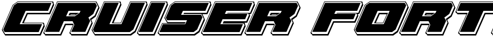 Cruiser Fortress Punch Italic