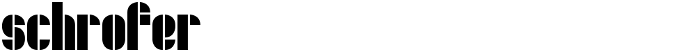Schrofer
