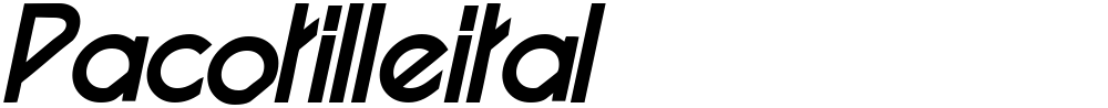 Pacotilleital