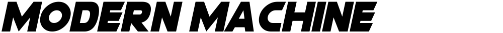 Modern Machine