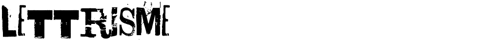 Lettrisme