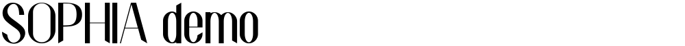 SOPHIA demo