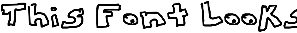 This Font Looks Awesome