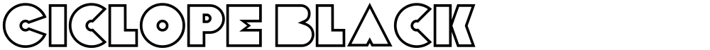 Ciclope Black