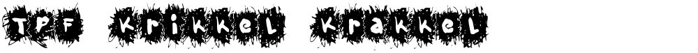 TPF Krikkel Krakkel