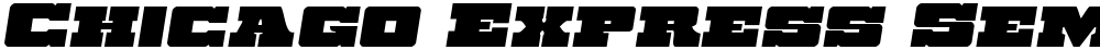 Chicago Express Semi-Italic