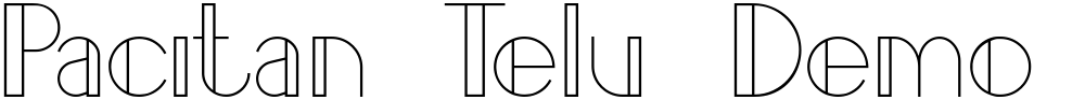 Pacitan Telu Demo