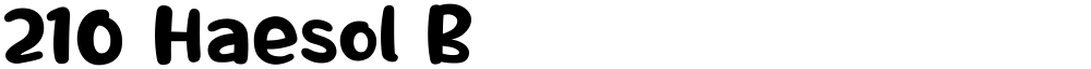 210 Haesol B
