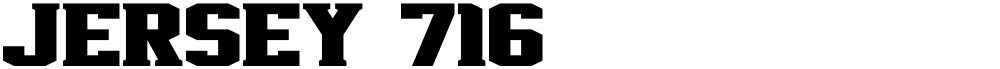 Jersey 716