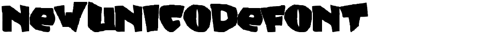 NewUnicodeFont