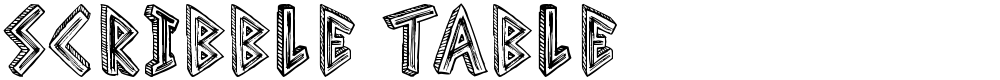 Scribble Table