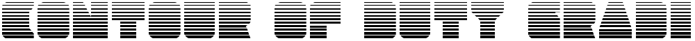 Contour of Duty Gradient