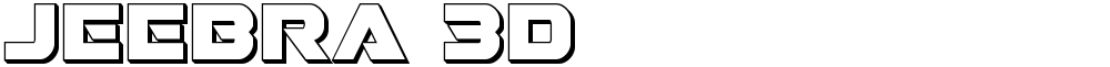Jeebra 3D