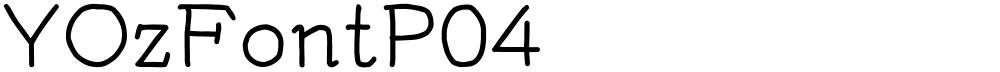 YOzFontP04