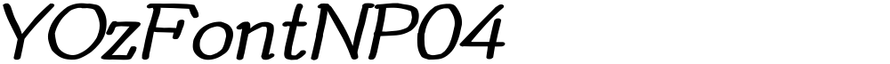 YOzFontNP04