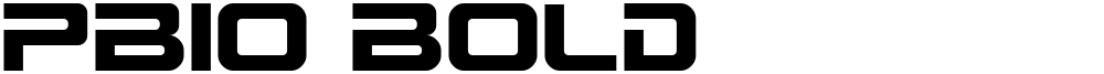 PBIO Bold