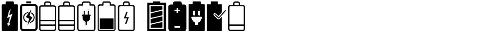 Battery Icons