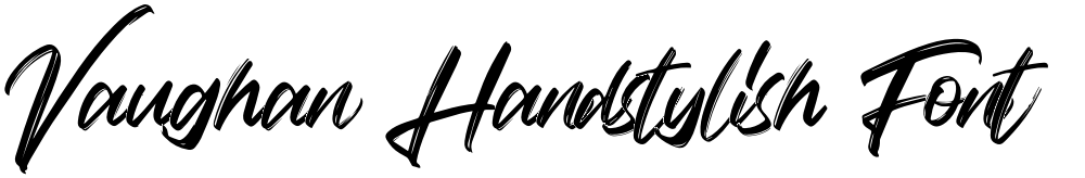 Vaughan Handstylish Font