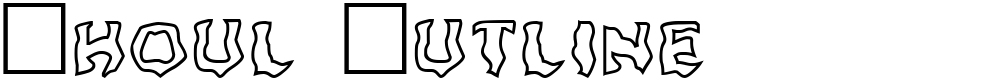 Ghoul Outline