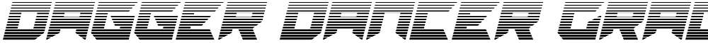 Dagger Dancer Gradient Italic