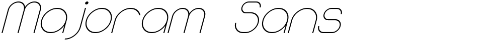 Majoram Sans
