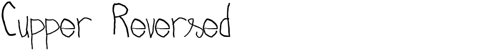 Cupper Reversed