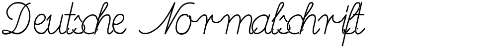Deutsche Normalschrift