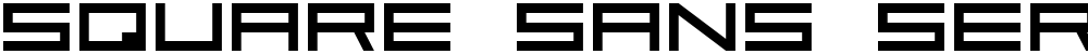 Square Sans Serif 7